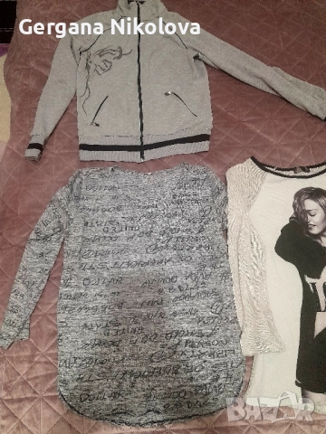 Дамски туники, дънки, жилетки, панталон , снимка 7 - Блузи с дълъг ръкав и пуловери - 27421410