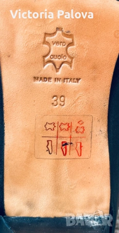 Елегантни обувки Miss Iside Comfort – №39, естествена кожа, Италия, снимка 16 - Дамски елегантни обувки - 54001625