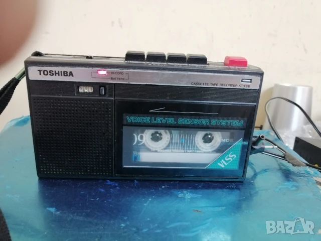 Ретро, касетофон, диктифон TOSHIBA KT-P26
