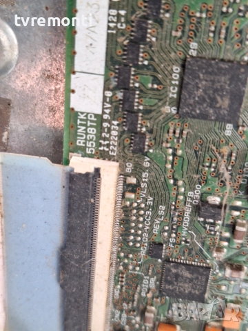 T-Con board RUNTK 5538 TP за 40-инчов телевизор Samsung Модел UE40J5100AW, с дисплей CY-GH040BGSV1, снимка 2 - Части и Платки - 52030032