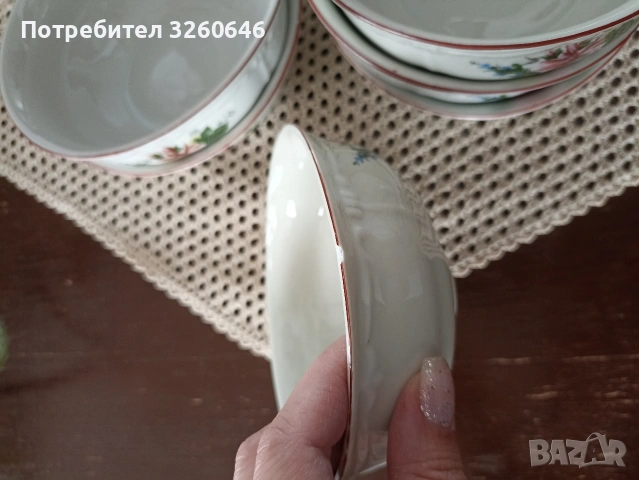 Стар български порцелан , снимка 4 - Чинии - 54231602
