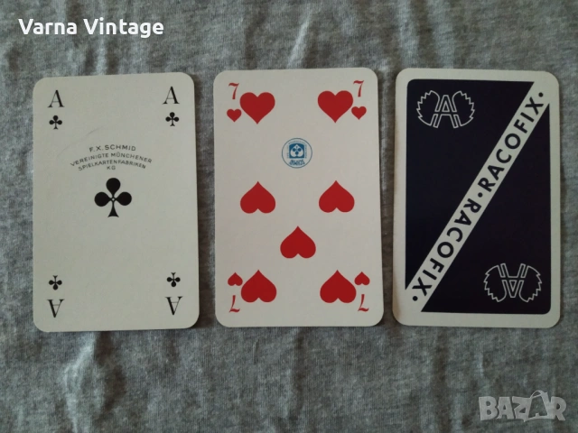 Колекционерски карти за Скат НОВИ в оригинален калъф. SCHMID Германия., снимка 3 - Карти за игра - 54138624