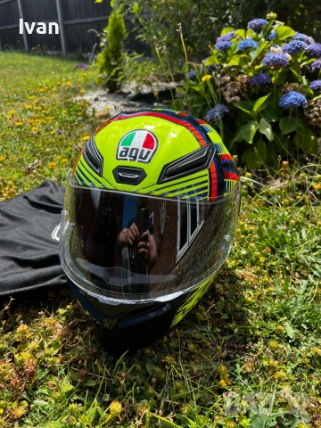 Каска AGV K1S Soleluna, снимка 3 - Аксесоари и консумативи - 52189883