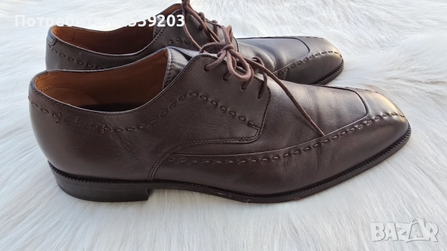 Мъжки обувки Clarks №42, снимка 9 - Официални обувки - 53910846