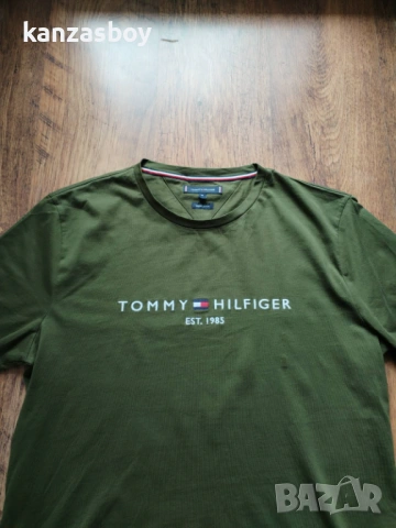 Tommy Hilfiger - страхотна мъжка тениска КАТО НОВА XL, снимка 3 - Тениски - 53950469