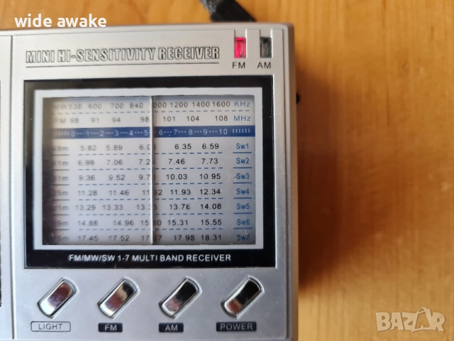 Портативно Радио ELTA 3573 BL, снимка 8 - Радиокасетофони, транзистори - 51653645