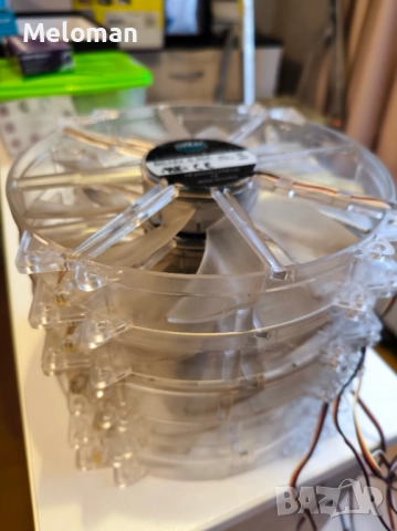 Продавам 5 използвани вентилатора Cooler master, снимка 3 - Други - 52479234