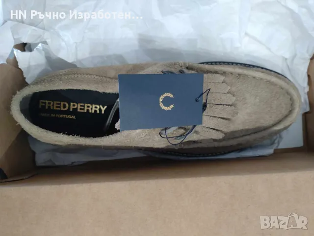 Чисто нови обувки Fred Perry, снимка 2 - Ежедневни обувки - 48686785