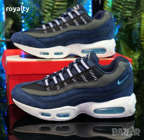 Nike Air Max 95 Blue мъжки маратонки , снимка 2 - Маратонки - 51800715