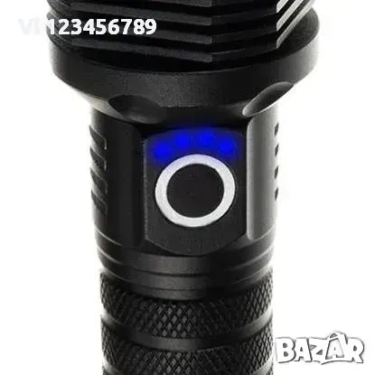 Изключително мощен LED прожектор X-Balog P90 метален, снимка 3 - Къмпинг осветление - 53836087