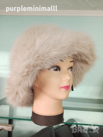 Дамска зимна шапка, снимка 5 - Шапки - 52753809