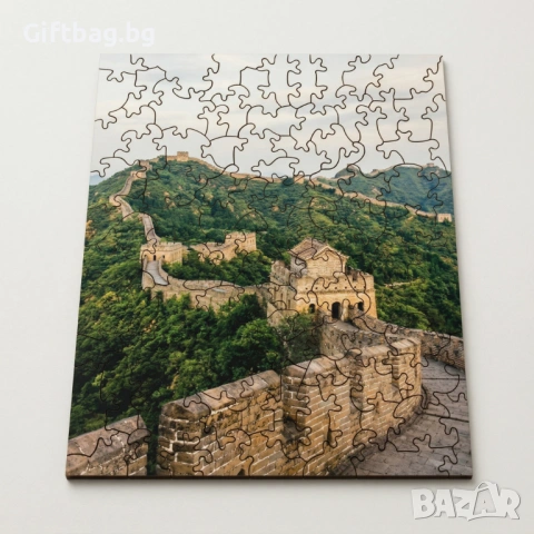 Дървен пъзел „Великата китайска стена“