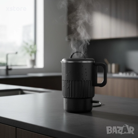 Преносим електрически чайник от неръждаема стомана, снимка 3 - Други - 52697543