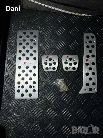 Спортни алуминиеви педали за Ауди а3, снимка 2 - Части - 51436349