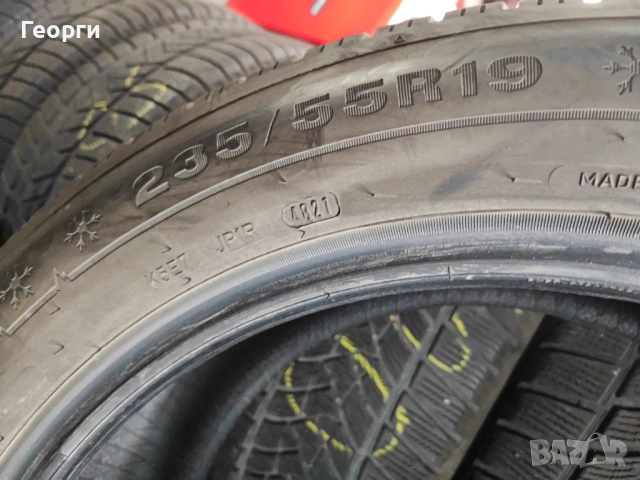 4бр.зимни гуми 235/55/19 Dunlop, снимка 8 - Гуми и джанти - 52242566
