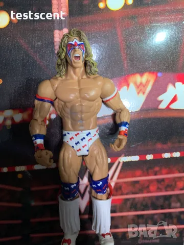 Екшън фигура WWE The Ultimate Warrior Legends Mattel Classic Superstars WWF figure играчка White, снимка 12 - Колекции - 49145279