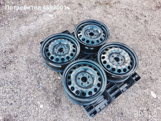 4бр.Оригинални железни джанти 17цола 5x112 за Mercedes Vito(2015-2025),EQV,Viano, снимка 2 - Гуми и джанти - 53037172