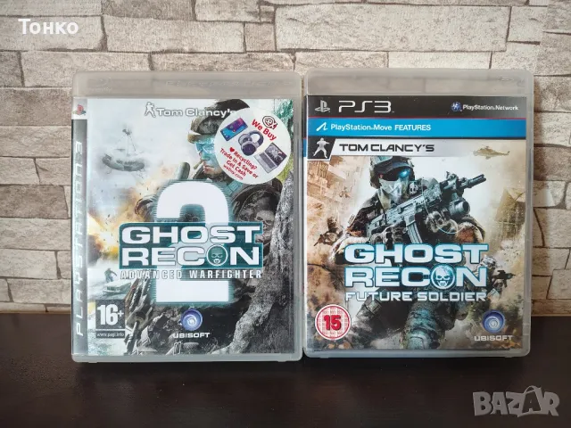 PS3/Playstation 3 : Tom Clancy's Ghost Recon , снимка 1 - Игри за PlayStation - 46875552