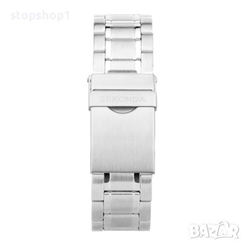 Seconda Мъжки часовник Silver стомана stainless steel , снимка 5 - Мъжки - 45728736