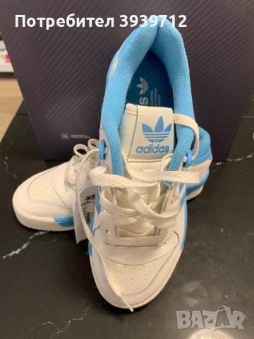 Adidas Оригинални маратонки кожени внос от Великобритания , снимка 2 - Детски маратонки - 52077650