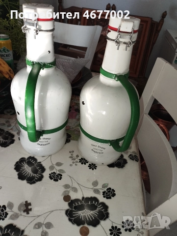 красиви рисувани шишети, снимка 6 - Антикварни и старинни предмети - 52924878