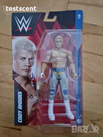 Екшън фигура WWE Cody Rhodes Коуди Роудс Mattel Basic Series играчка American Nightmare 136, снимка 2 - Колекции - 49238543