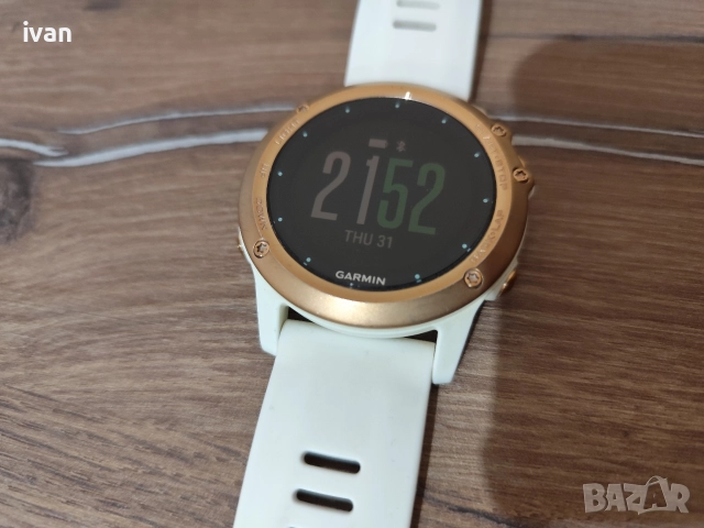 Garmin Fenix 3 Gold edition, снимка 5 - Смарт гривни - 52725684