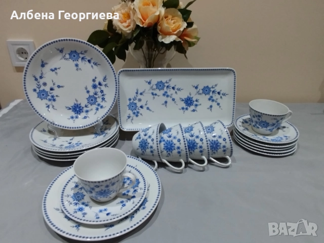 Порцеланов сервиз за кафе - SELTMAN WEIDEN BAVARIA DORIS Izolda, снимка 10 - Сервизи - 51600502