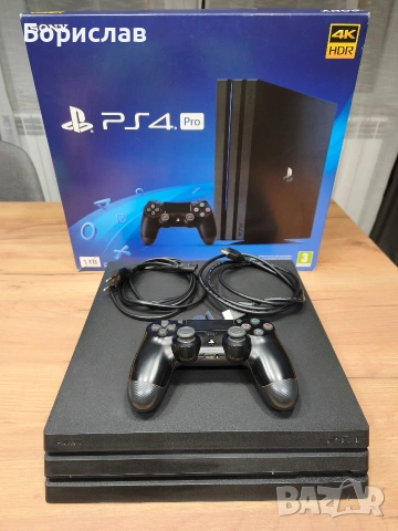 Sony Playstation 4 pro, 1TB + 2 игри по избор, снимка 2 - PlayStation конзоли - 53386754