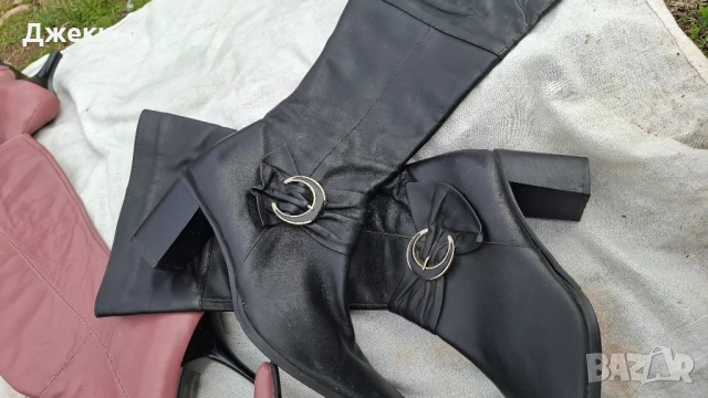 БОТУШИ-36/38 - made in İTALY нови, снимка 3 - Дамски ботуши - 52029477