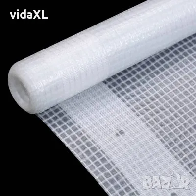 vidaXL Брезент тип Лено, 260 г/м², 1,5x10 м, бял(SKU:45540), снимка 3 - Други - 48664199