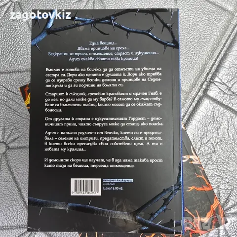 Кери Манискалко Кралството на прокълнатите Книга 1-3 , снимка 6 - Художествена литература - 48225202