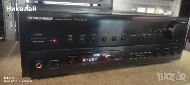 Pioneer sx-203rds.     Цена-120лв, снимка 2 - Ресийвъри, усилватели, смесителни пултове - 45573898