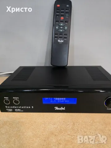 🔊 Dac Preamp Teufel Decoderstation 5  🔊, снимка 3 - Аудиосистеми - 48981367