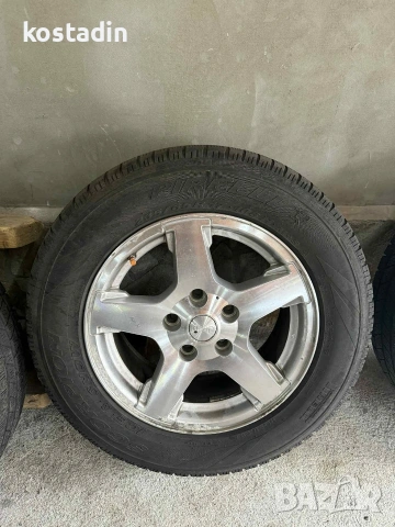 комплект джанти с гуми 17 