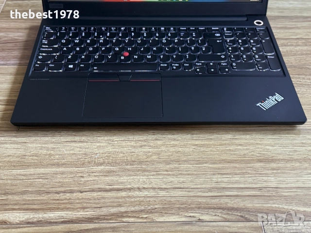 15.6 Lenovo E15`Core i7-10510U/16GB RAM/128GB SSD+500GB/FHD IPS/Бат 8ч, снимка 4 - Лаптопи за дома - 53159355