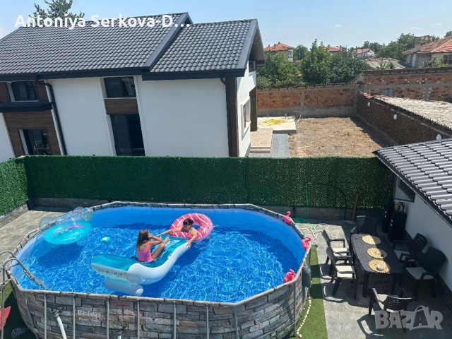 Басейн Bestway, Power Steel Comfort Jet Series Oval Pool Set, 610 x 366 x 122 см, снимка 10 - Други стоки за дома - 52439835