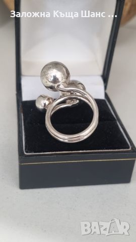 Сребърен пръстен 8,54 грама , снимка 4 - Пръстени - 46395244
