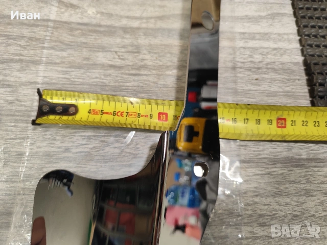 Стоманени хромирани дефлектори за предна вилка на мотор, снимка 11 - Части - 53757449