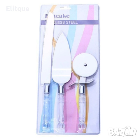 Комплект от 3 броя кухненски инструменти, снимка 6 - Други - 52903246