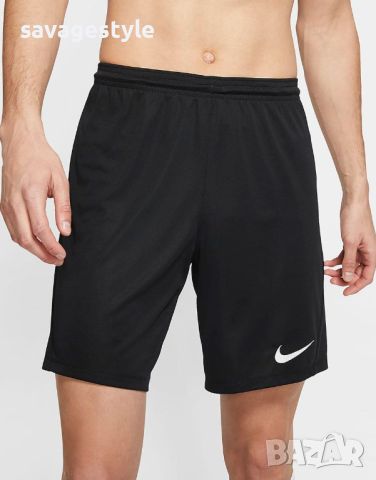 Мъжки къси панталони NIKE Park III Dri-FIT Shorts Black, снимка 3 - Други - 45762327