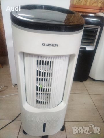 Въздушен охладител KLARSYEIN 65W ефективност 4 в 1: вентилатор, охладител за въздух, овлажнител и но, снимка 1 - Климатици - 46175626