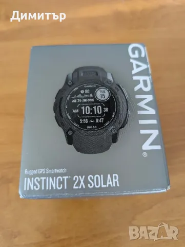 Garmin instinct 2x solar, снимка 3 - Смарт часовници - 48979713