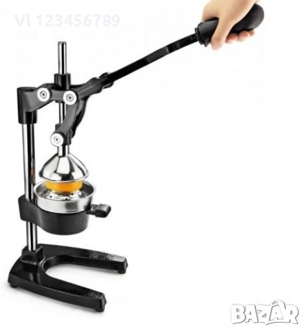 Професионална ръчна цитрус преса, машина за фреш от цитруси, снимка 4 - Други - 52240093