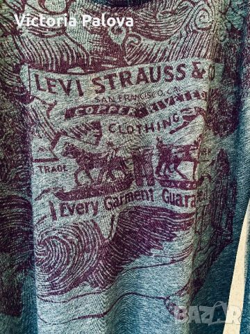 Тънка блуза vintage LEVI STRAUSS оригинал, снимка 2 - Блузи с дълъг ръкав и пуловери - 45211130
