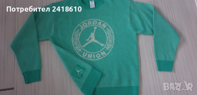 Jordan X Union Knit Sweater Mens Size L ОРИГИНАЛ! Мъжки Пуловер!, снимка 7 - Пуловери - 53627291