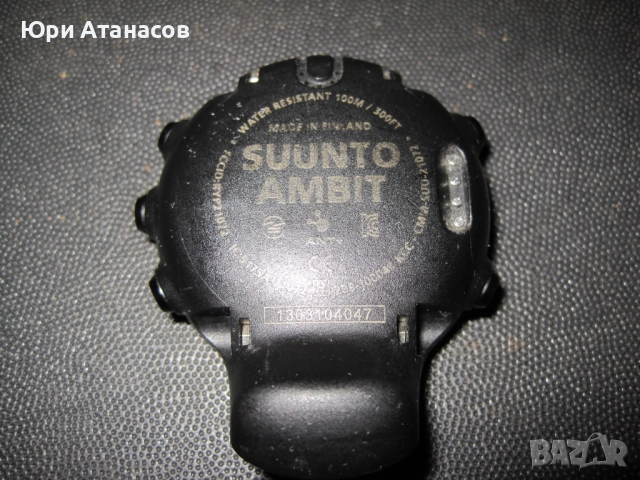 Часовник Suunto Ambit Black, снимка 3 - Смарт часовници - 51558133