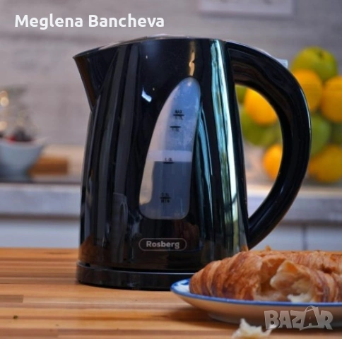 Електрическа кана Rosberg, 2200W, 1.7л., 2 ГОДИНИ ГАРАНЦИЯ