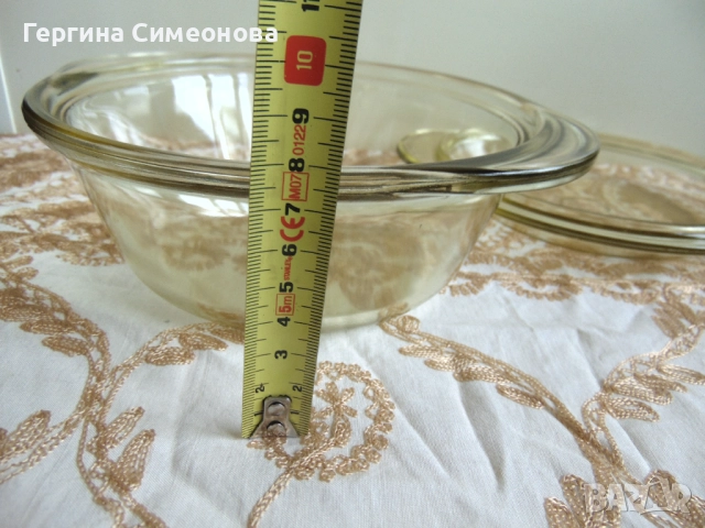 Три стари йенски съда, снимка 10 - Съдове за готвене - 52551009