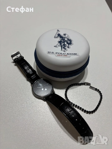 Чисто нов часовник U.S. Polo Assn. с гривна